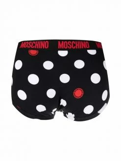 Moschino polka-dot logo briefs