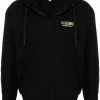 Moschino logo-tape detail hoodie