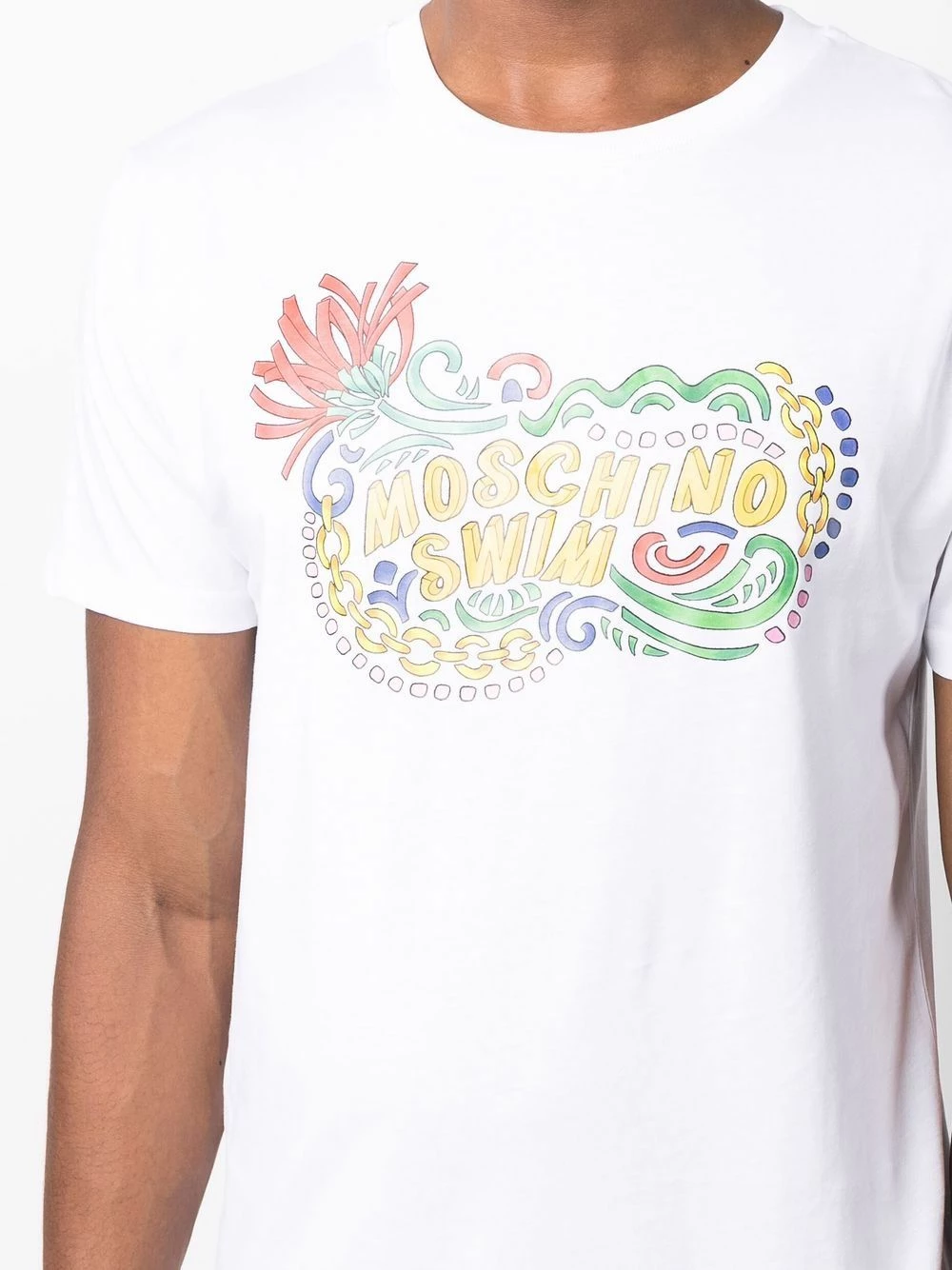 Best Sale π Moschino Swim print T π shirt π― 7 Moschino Moschino Swim-print T-shirt