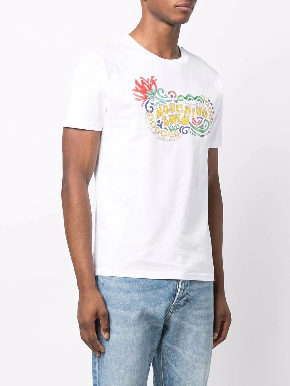 Best Sale π Moschino Swim print T π shirt π― 5 Moschino Moschino Swim-print T-shirt