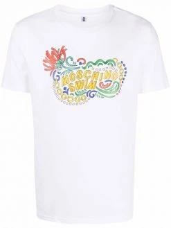 Moschino Moschino Swim-print T-shirt