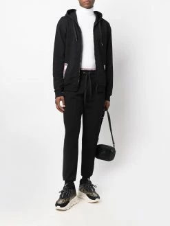 Moschino logo-tape slim joggers