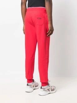 Moschino tape-detail slim joggers