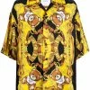 Moschino Teddy Bear-print silk shirt