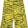 Moschino zebra-print track shorts