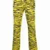 Moschino zebra-print slim-fit jeans