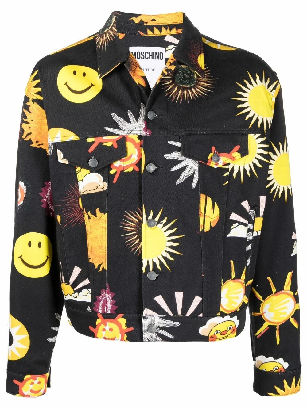 Coupon ๐ Moschino Sun print denim jacket ๐ฏ 3 Moschino sun print denim jacket