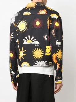 Coupon ๐ Moschino Sun print denim jacket ๐ฏ 10 Moschino sun print denim jacket