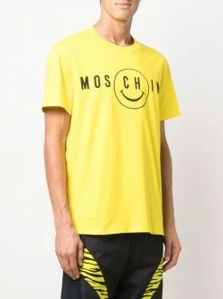 Moschino smile logo-print cotton T-shirt