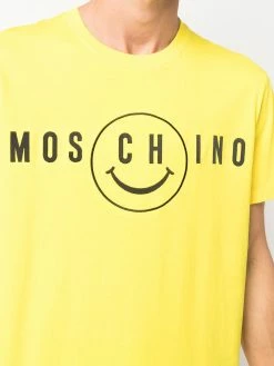 Moschino smile logo-print cotton T-shirt