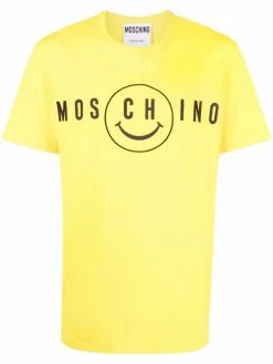 Moschino smile logo-print cotton T-shirt