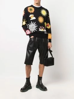 Brand new ๐ Moschino Sunflower knit jumper โ๏ธ 8 Moschino sunflower knit jumper