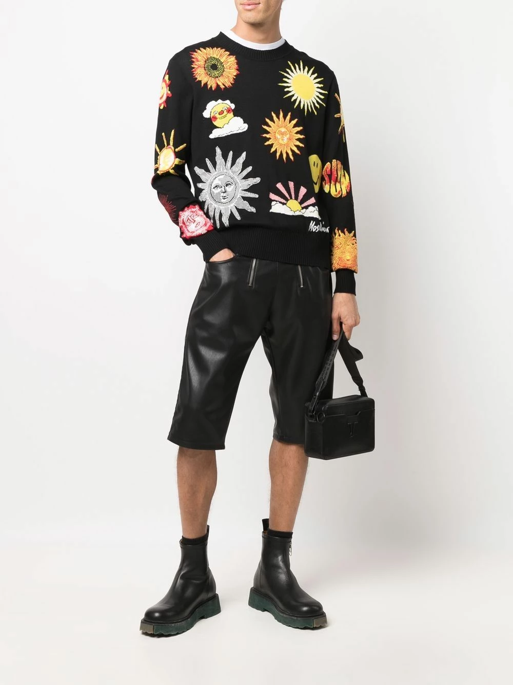 Brand new ๐ Moschino Sunflower knit jumper โ๏ธ 4 Moschino sunflower knit jumper