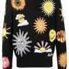 Moschino sunflower knit jumper