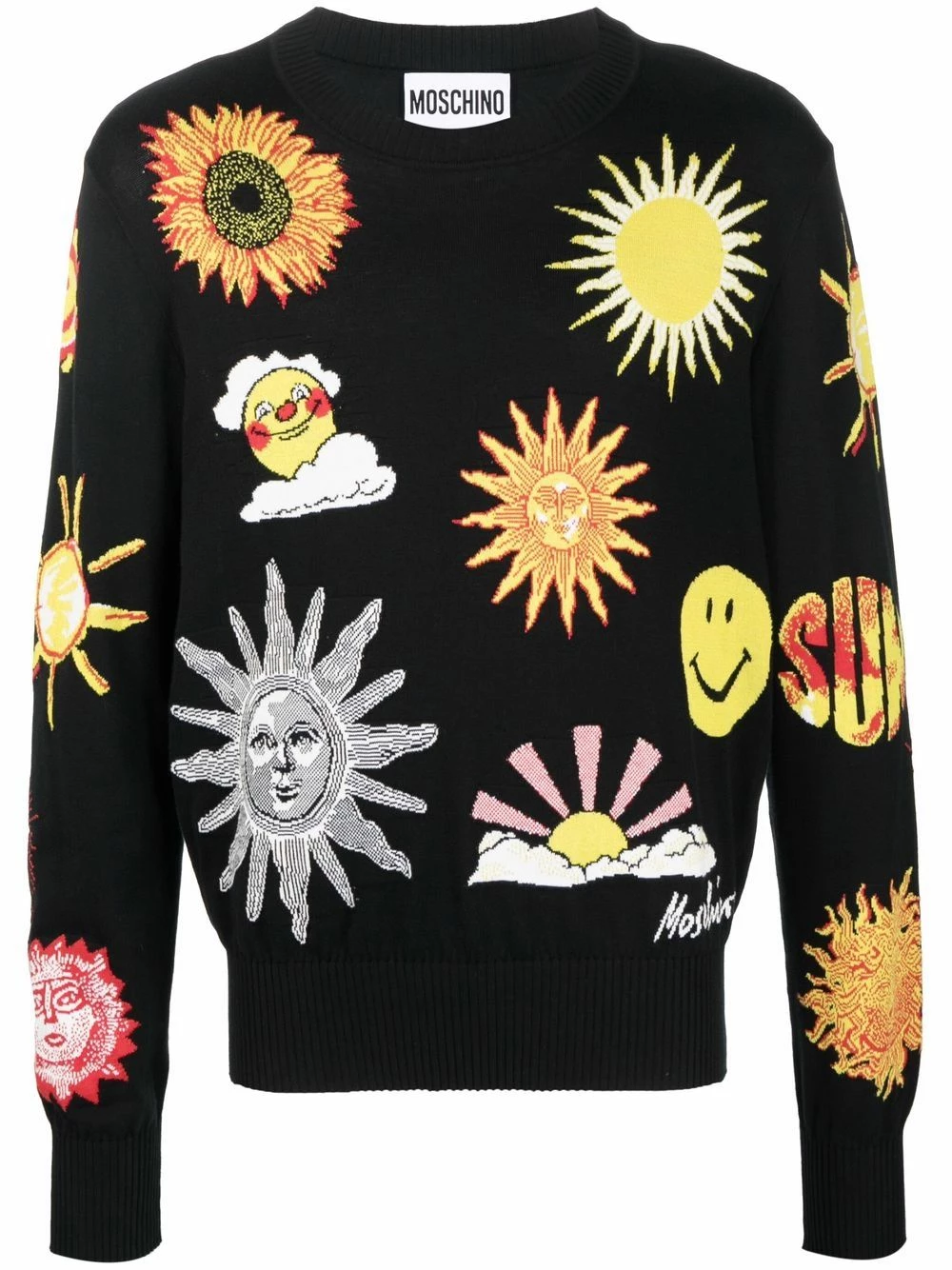 Brand new ๐ Moschino Sunflower knit jumper โ๏ธ 3 Moschino sunflower knit jumper