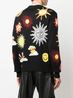 Brand new ๐ Moschino Sunflower knit jumper โ๏ธ 10 Moschino sunflower knit jumper