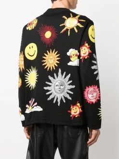 Wholesale ๐ Moschino Sun print cardigan ๐ 10 Moschino sun print cardigan