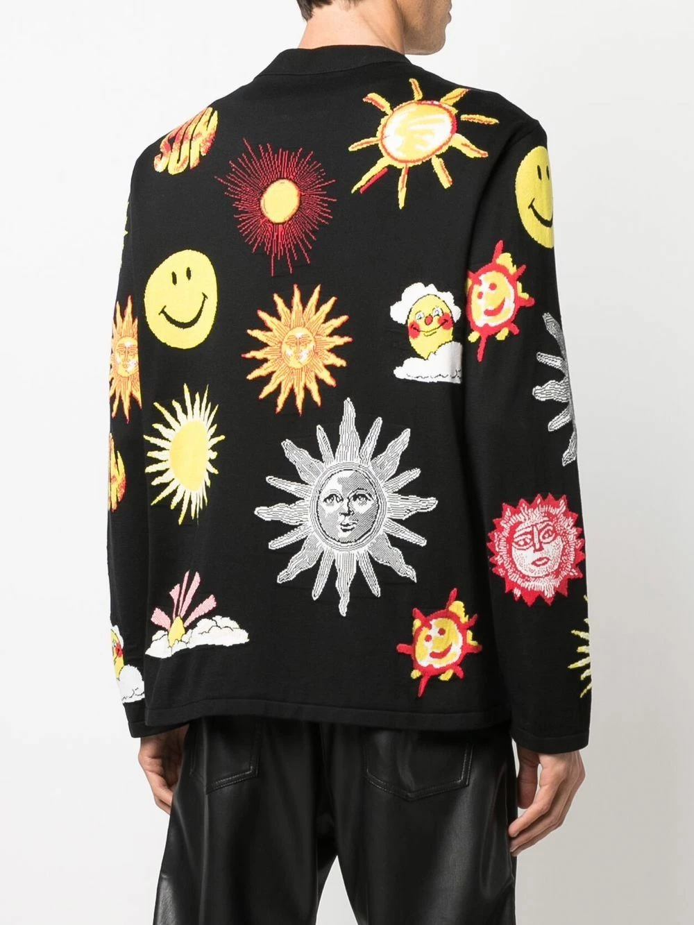 Wholesale ๐ Moschino Sun print cardigan ๐ 6 Moschino sun print cardigan