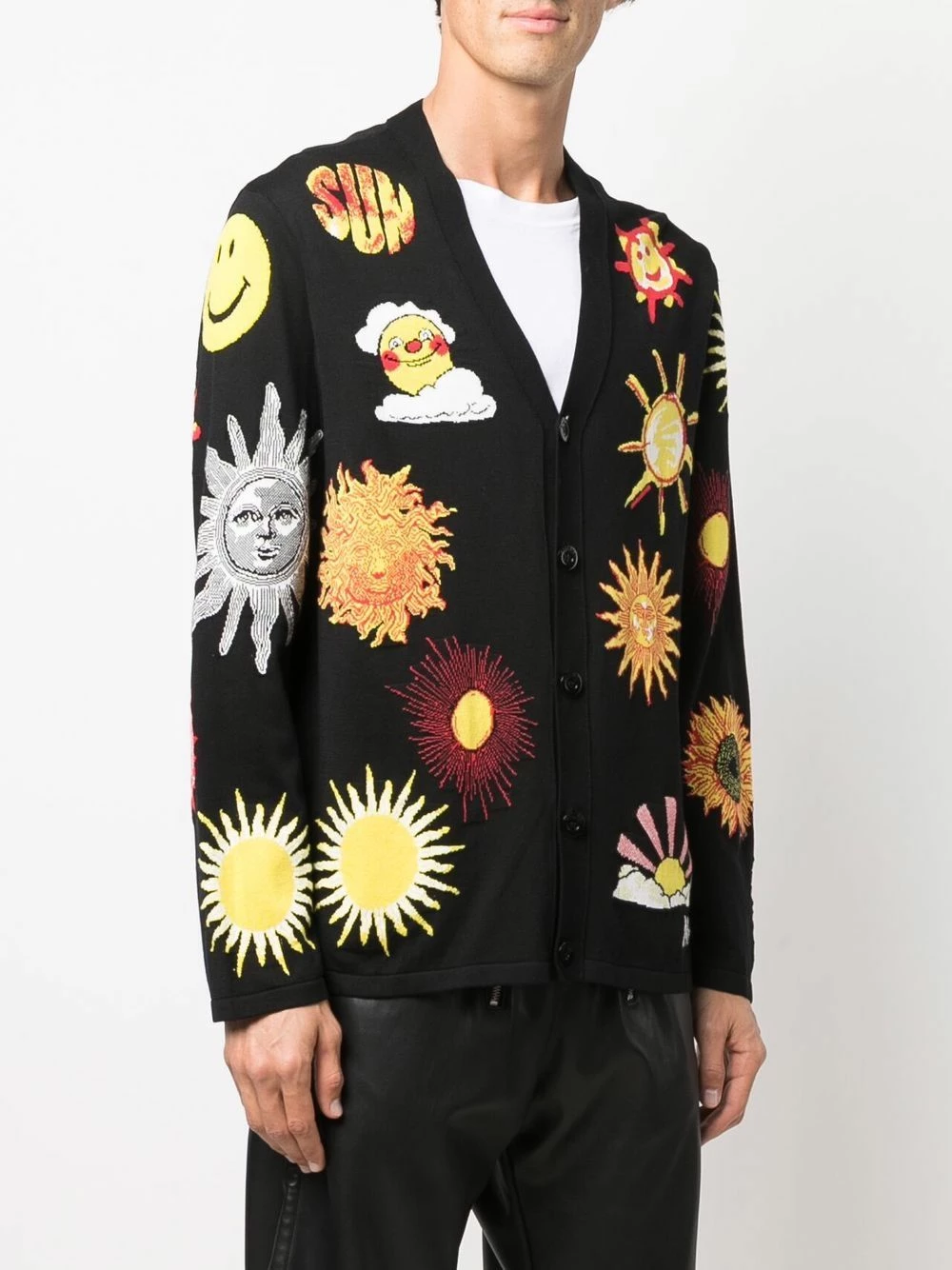 Wholesale ๐ Moschino Sun print cardigan ๐ 5 Moschino sun print cardigan