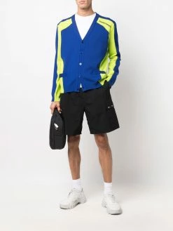 Moschino two-tone panelled cardigan