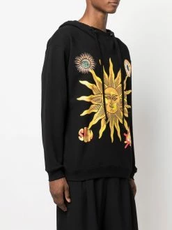 Moschino graphic-print pullover hoodie