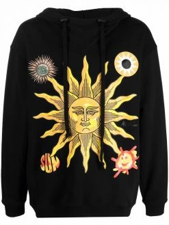 Moschino graphic-print pullover hoodie