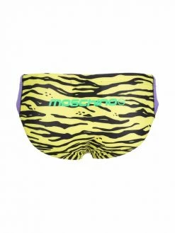Moschino zebra-print swim trunks