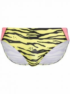 Moschino zebra-print swim trunks