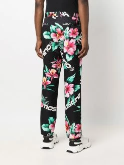 Moschino floral-print track pants