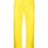 Moschino logo-print straight-leg trousers