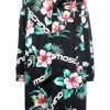 Moschino floral-print oversized coat
