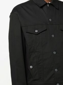 Moschino logo-print denim jacket