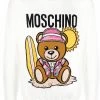 Moschino Teddy Bear motif cotton sweater