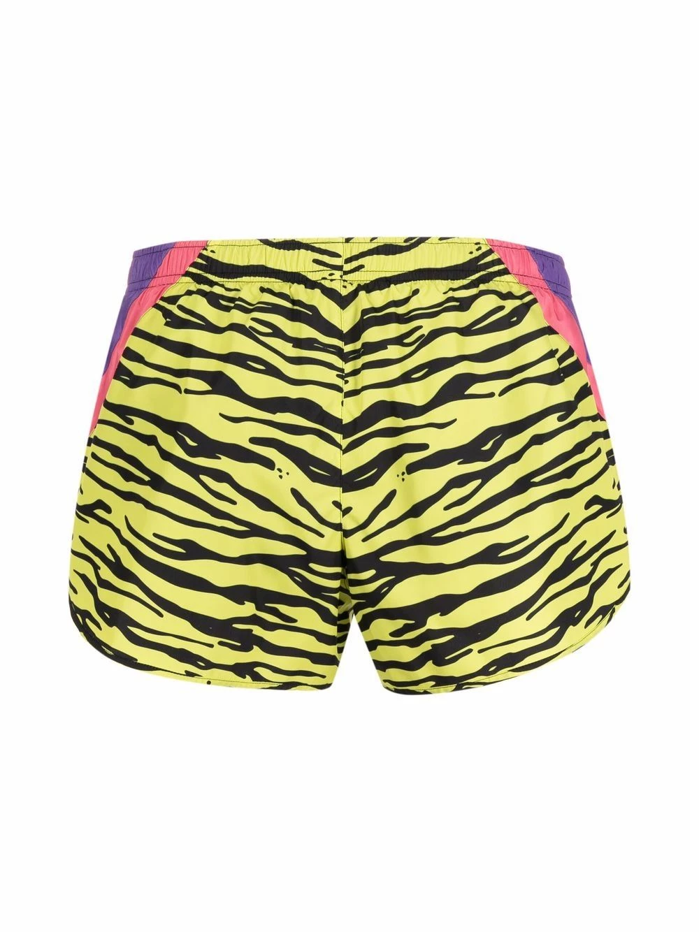 Budget ๐ Moschino Tiger stripe print swim shorts โ๏ธ 4 Moschino tiger-stripe print swim shorts