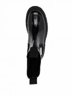 Moschino side-logo chelsea boots