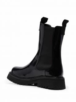 Moschino side-logo chelsea boots