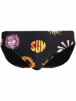 Moschino sun-print swim trunks