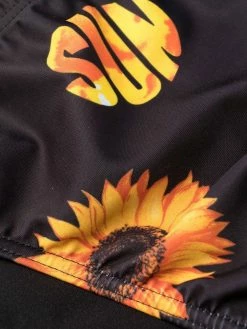 Moschino sun-print swim trunks