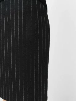 Moschino pinstripe wool-blend skirt