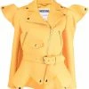 Moschino Couture asymmetric biker jacket