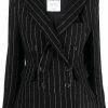 Moschino pinstripe double breasted blazer