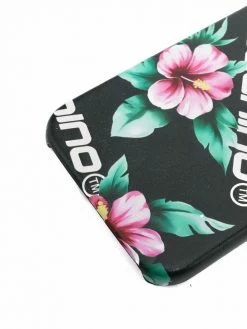 Moschino Hibiscus print iPhone 12 case