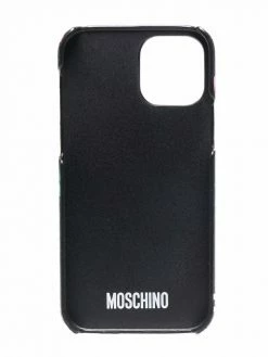 Moschino Hibiscus print iPhone 12 case