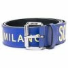 Moschino logo-print buckle-fastening belt