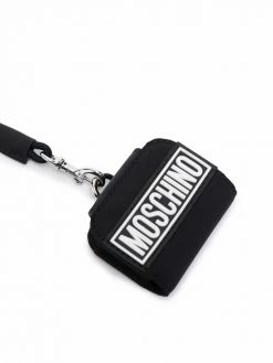 Moschino logo-patch Airpods Pro case