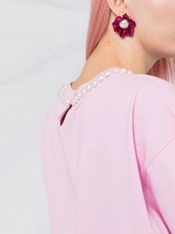 Moschino pearl logo T-shirt