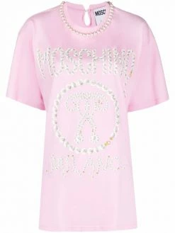 Moschino pearl logo T-shirt