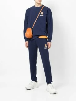 Moschino Teddy Bear-print cotton sweatshirt