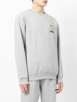 Moschino Teddy Bear-print crew-neck sweatshirt