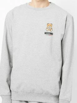 Moschino Teddy Bear-print crew-neck sweatshirt